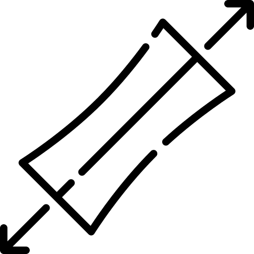 Tension force tension physics icon