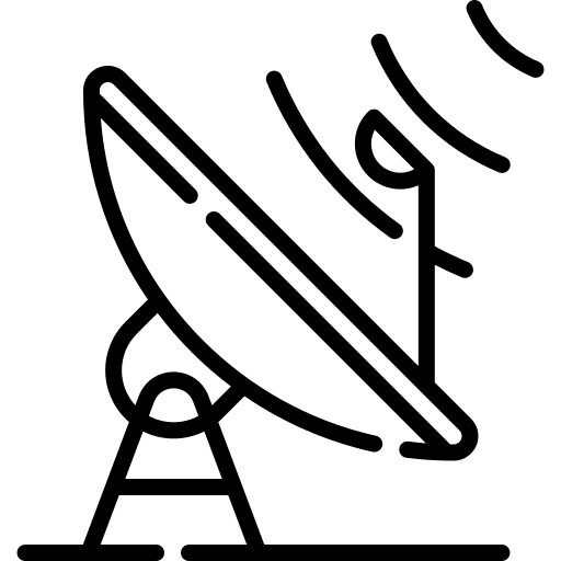 Telecommunications communications engineering radar icon