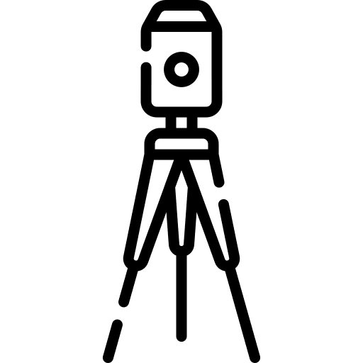 Theodolite engineering technology measurement icon Theodolite engineering technology measurement icon