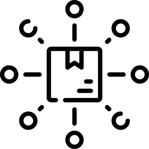 Box box sending send icon
