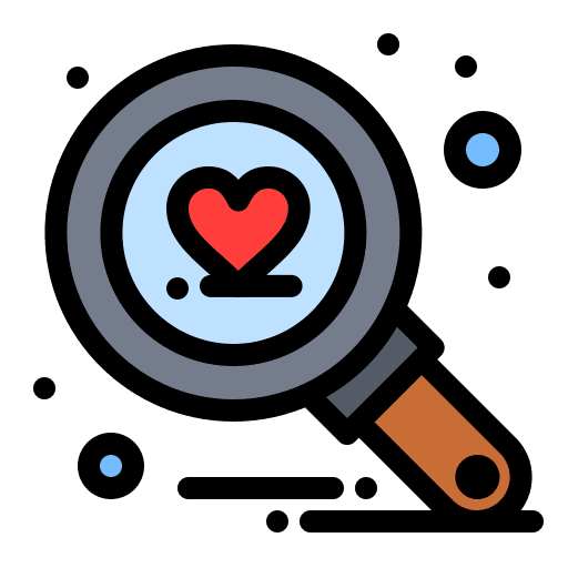 Search finding lover find icon Search finding lover find icon