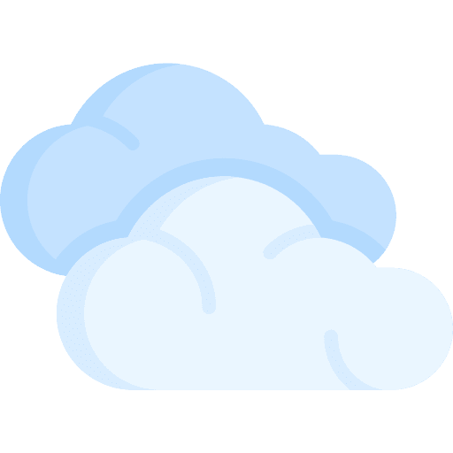 Cloud forecast weather meteorology icon