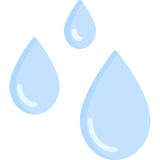 Water drop rain nature icon