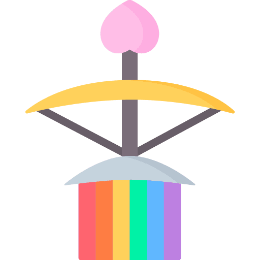 Arrow cupid arrow romantic arrow icon Arrow cupid arrow romantic arrow icon