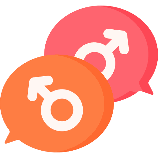 Gender dialogue talk homosexual icon Gender dialogue talk homosexual icon