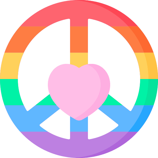 Peace symbol shapes and symbols homosexual gay icon Peace symbol shapes and symbols homosexual gay icon