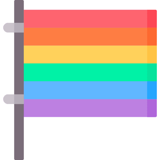 Rainbow flag love rainbow flag homosexuality icon Rainbow flag love rainbow flag homosexuality icon