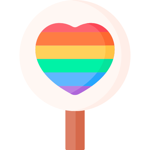 Sign homosexual signaling heart icon Sign homosexual signaling heart icon