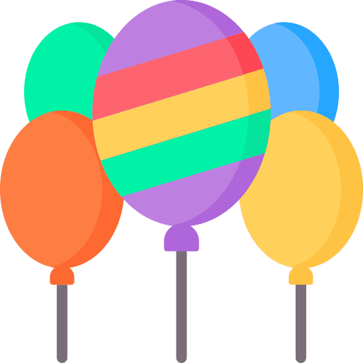 Balloon balloons rainbow balloon icon Balloon balloons rainbow balloon icon