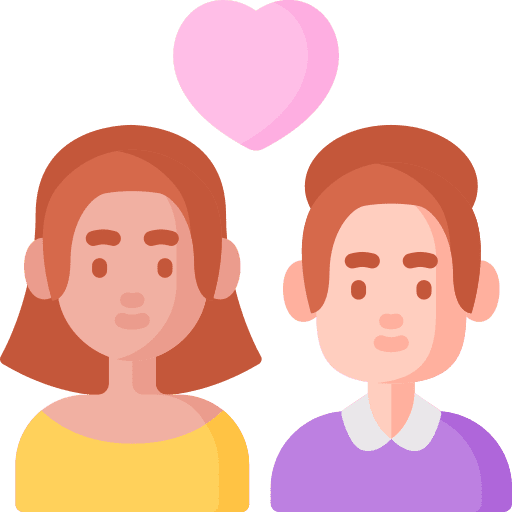 Couple people relationship shapes and symbols icon Couple people relationship shapes and symbols icon