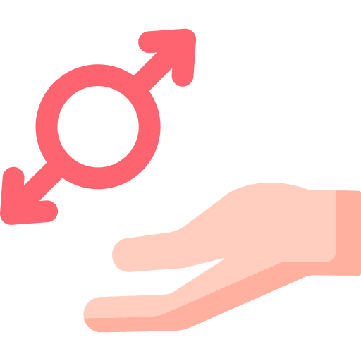 Gender symbol man gay girl icon Gender symbol man gay girl icon