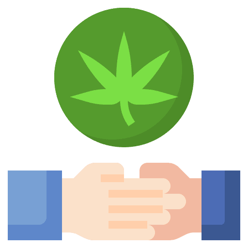 Agreement drugs handshake deal icon