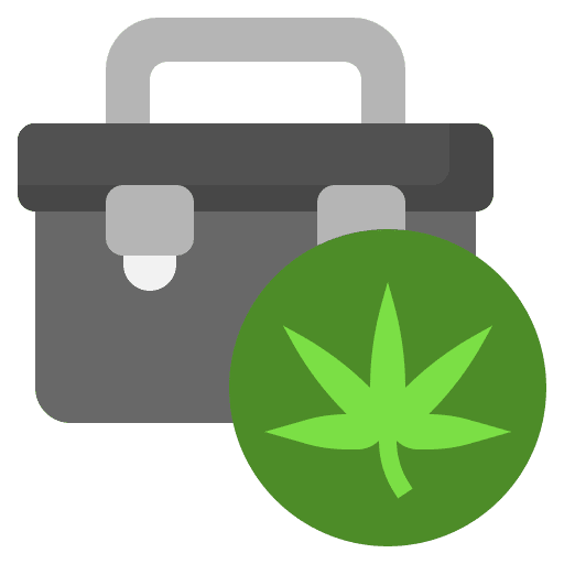 Medical box cannabis weed healthcare and medical icon Medical box cannabis weed healthcare and medical icon