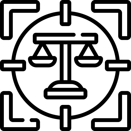 Target business justice target icon Target business justice target icon