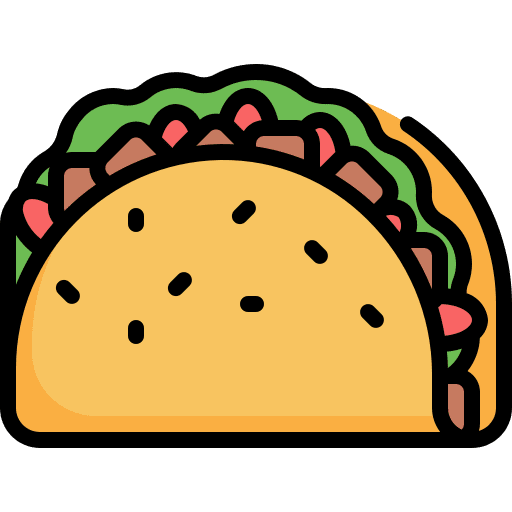 Tacos nutrition tacos traditional icon Tacos nutrition tacos traditional icon