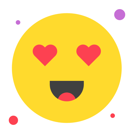In love emoticons emoji love icon