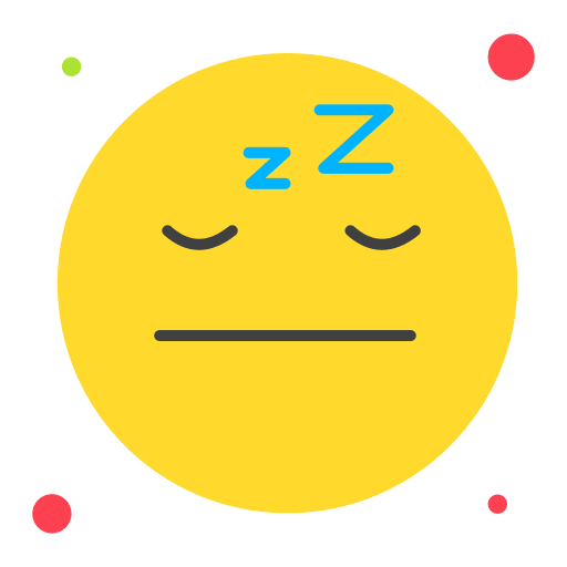 Sleepy smileys feel sleepy icon