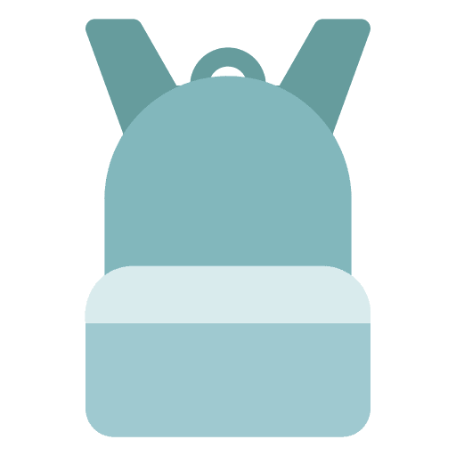Backpack bag high school backpack icon Backpack bag high school backpack icon