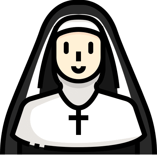Nun professions and jobs priest avatar icon
