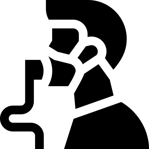 Lack of air healthcare and medical breath coronavirus icon