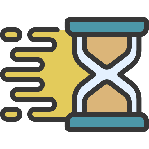 Quick response quick response watch fast time icon