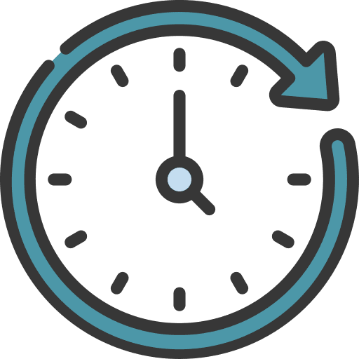 Refresh repeat arrow timer icon