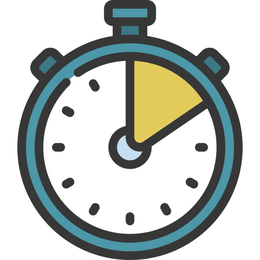 Stopwatch time and date timer chronometer icon