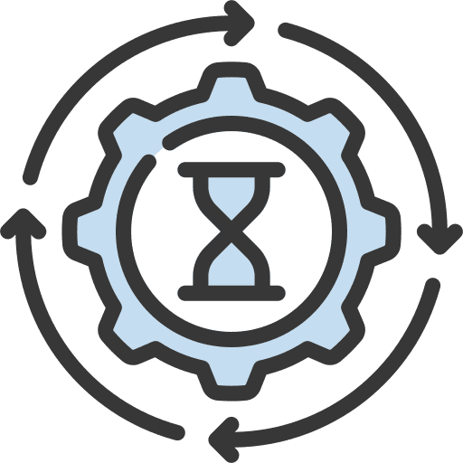 Time management time management business and finance strategy icon