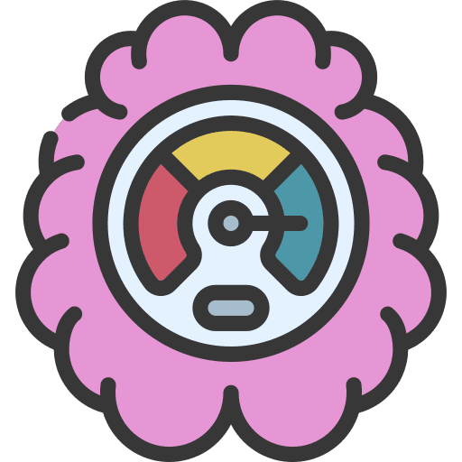 Mental control mental control time and date psychology icon