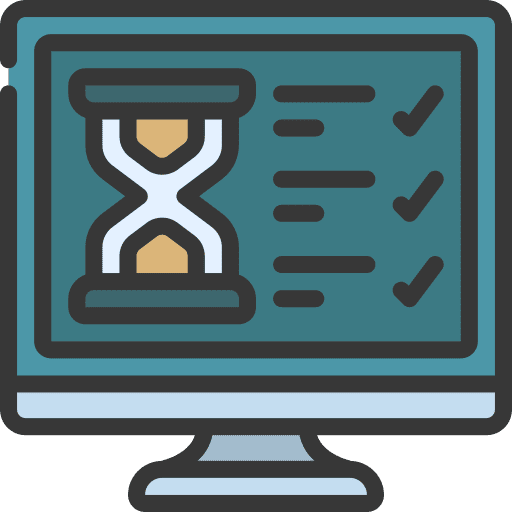 Checklist clock event checklist icon