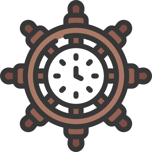 Direction time and date orientation multimedia option icon