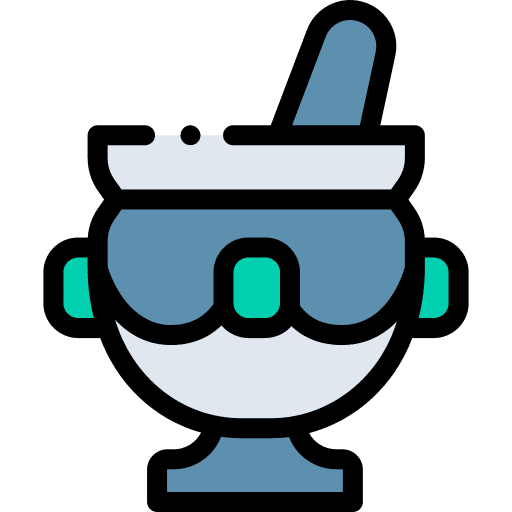 Mortar mixing chemical mortar icon Mortar mixing chemical mortar icon