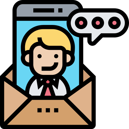 Email online store communication new email icon