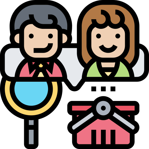 Market research marketing research study icon