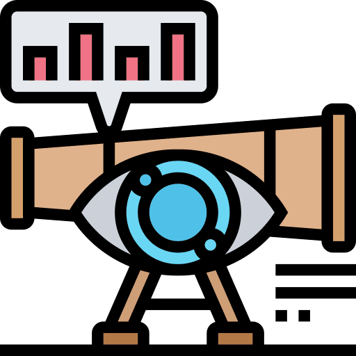 Vision market money scout icon
