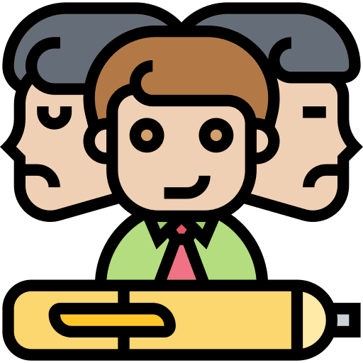 Customer business and finance marketing customer icon