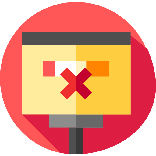 No smoking advertising bad habits forbidden icon