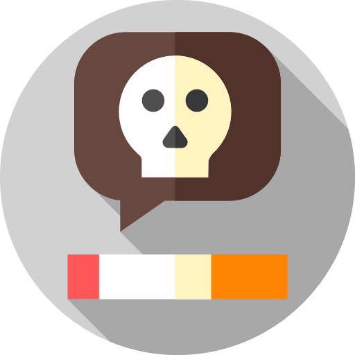 Death death skull healthcare and medical icon