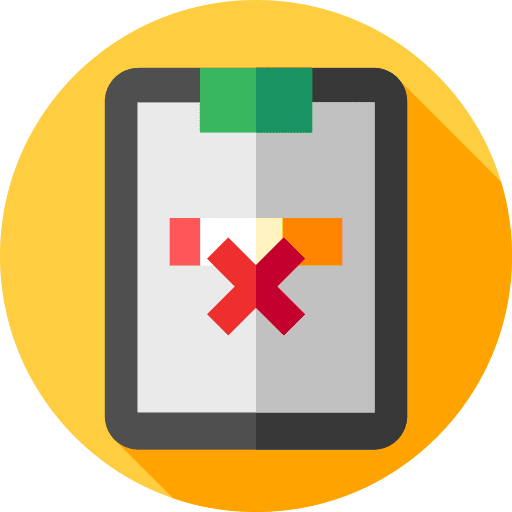 No smoking bad habits addiction report icon