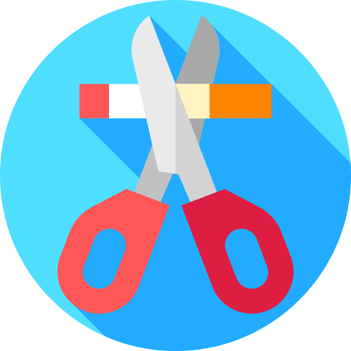 No smoking healthcare and medical bad habits no smoking icon