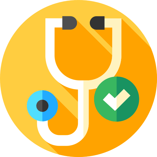 Stethoscope clinical medical doctor icon