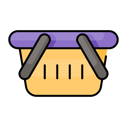 Shopping basket commerce and shopping purchase supermarket icon Shopping basket commerce and shopping purchase supermarket icon