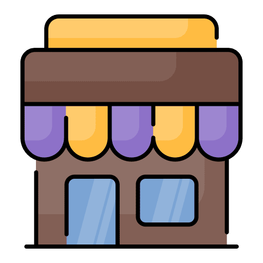 Store supermarket shopping store icon Store supermarket shopping store icon