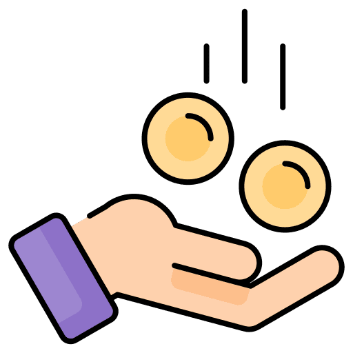 Payment payment hand coin icon Payment payment hand coin icon