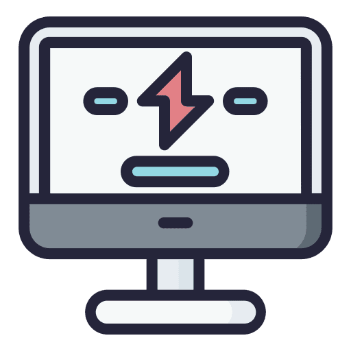 Connection signal communications connection icon