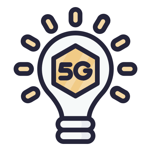 Innovation electronics innovate smart home icon