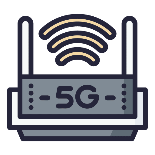 Router electronics 5g device icon