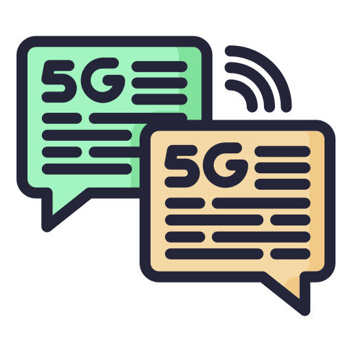 Communication email communication 5g icon