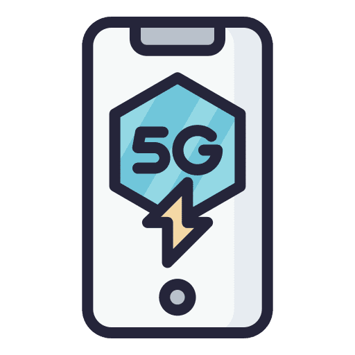 Phone signal call electronics icon