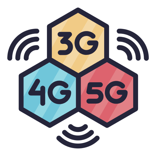 Connection options 3g connectivity icon